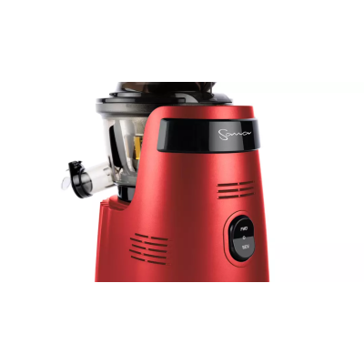 Vista posterior Sana 868 vermelho