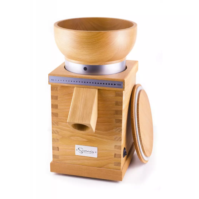 Vista em ângulo superior moinho Sana