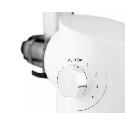 Pormenor do seletor de velocidades Sana 727 branca