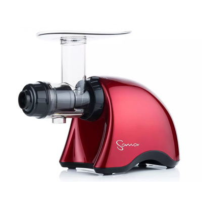 Vista lateral Sana EUJ 707 vermelho