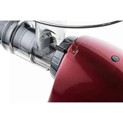 Pormenor do travão rápido do Sana EUJ 707 vermelho