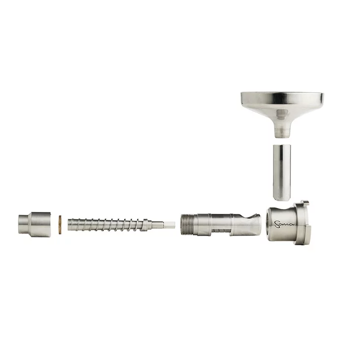 vista explodida do extrator de &oacute;leo Sana 702