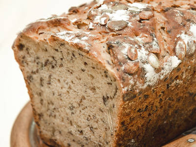 Exemplo de p&atilde;o feito com a M&aacute;quina de P&atilde;o Sana Smart