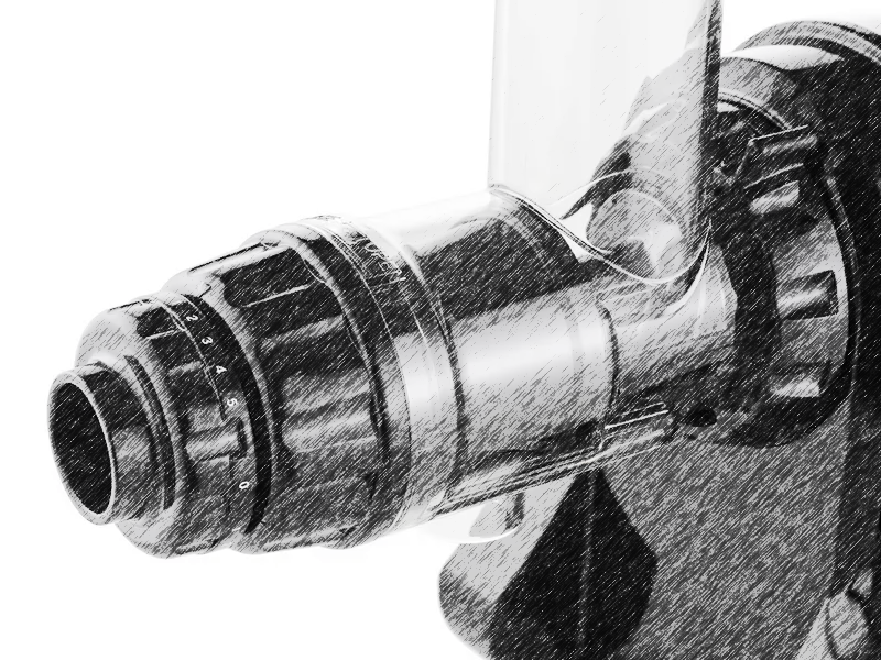 Pormenor do regulador de press&atilde;o e tambor do Vidia SJ-002