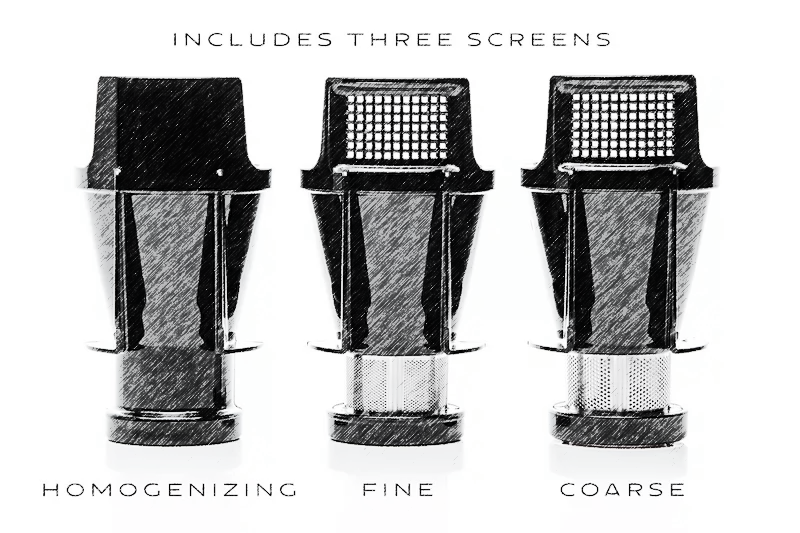Filtros inclu&iacute;dos no Sana EUJ 707 a l&aacute;pis